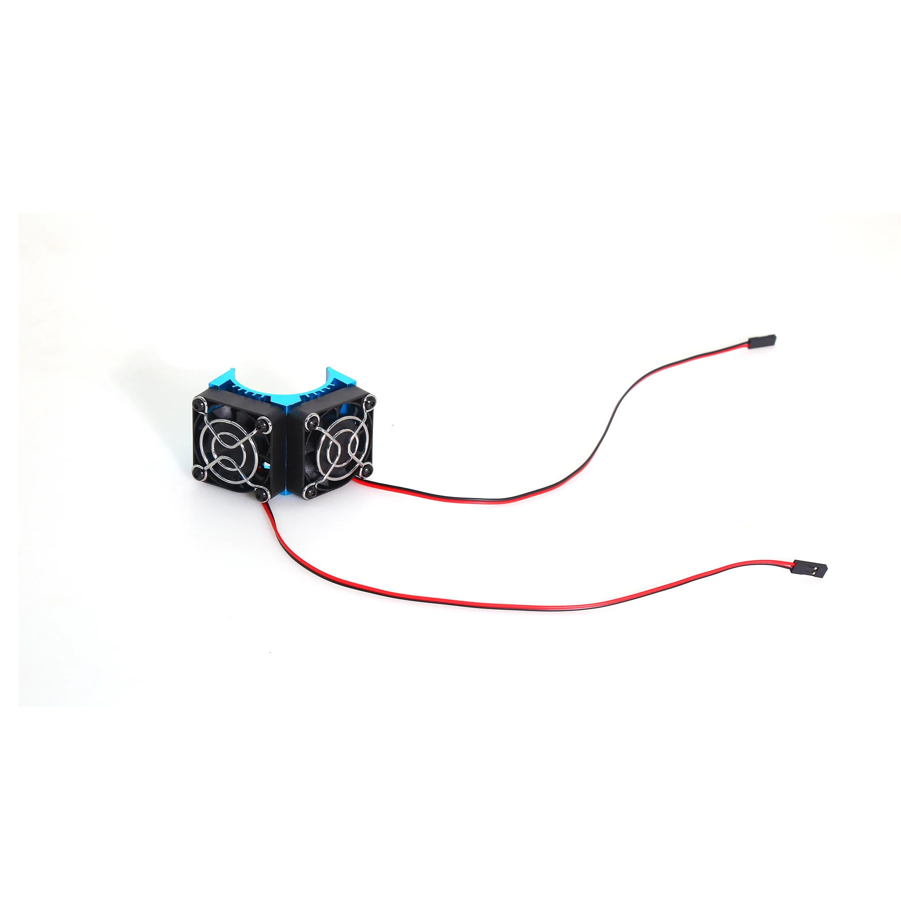 RED SPIDER Motor Heatsink Dual Fan 40-42mm Compatible with 1/7 1/8 Arrma Traxxas RC Car Fit 4068 4074 4082 4268 4274 Motors