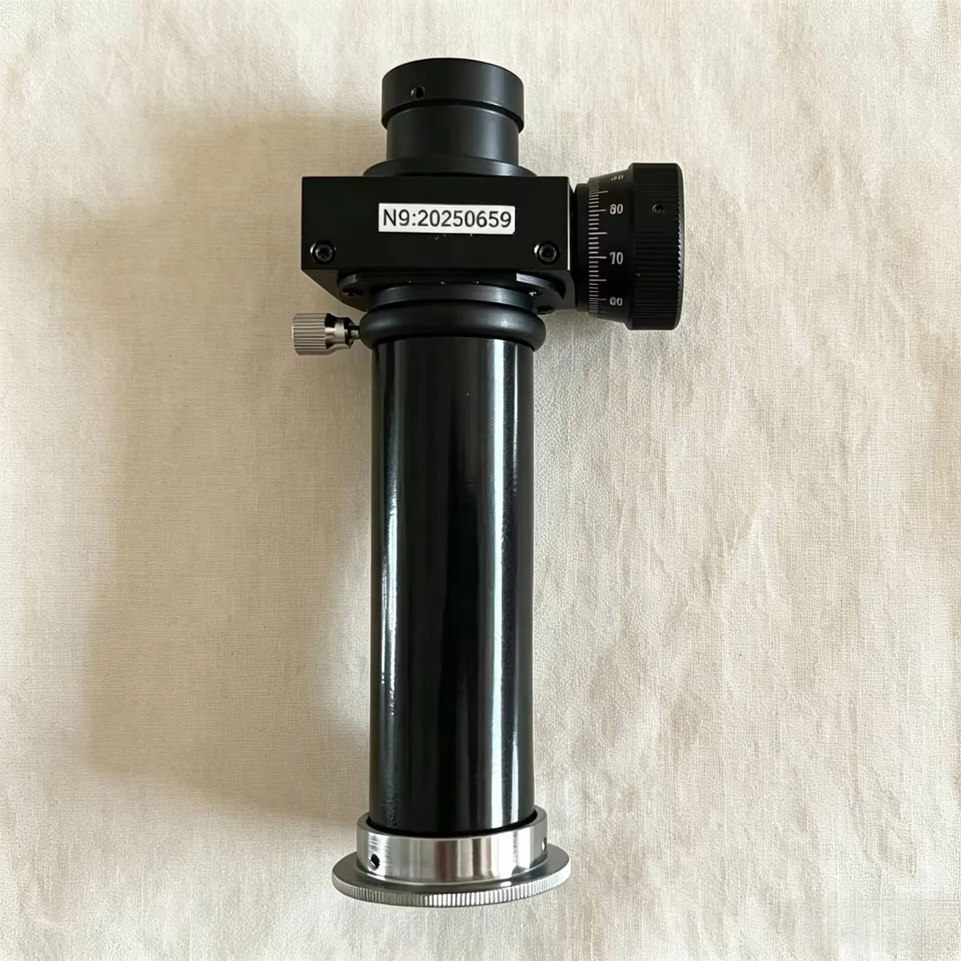 JC-10 20X Portable Measuring Microscope Handheld Reading Magnifier for Industrial Inspection Hole Spacing Line Width 0-6mm Range