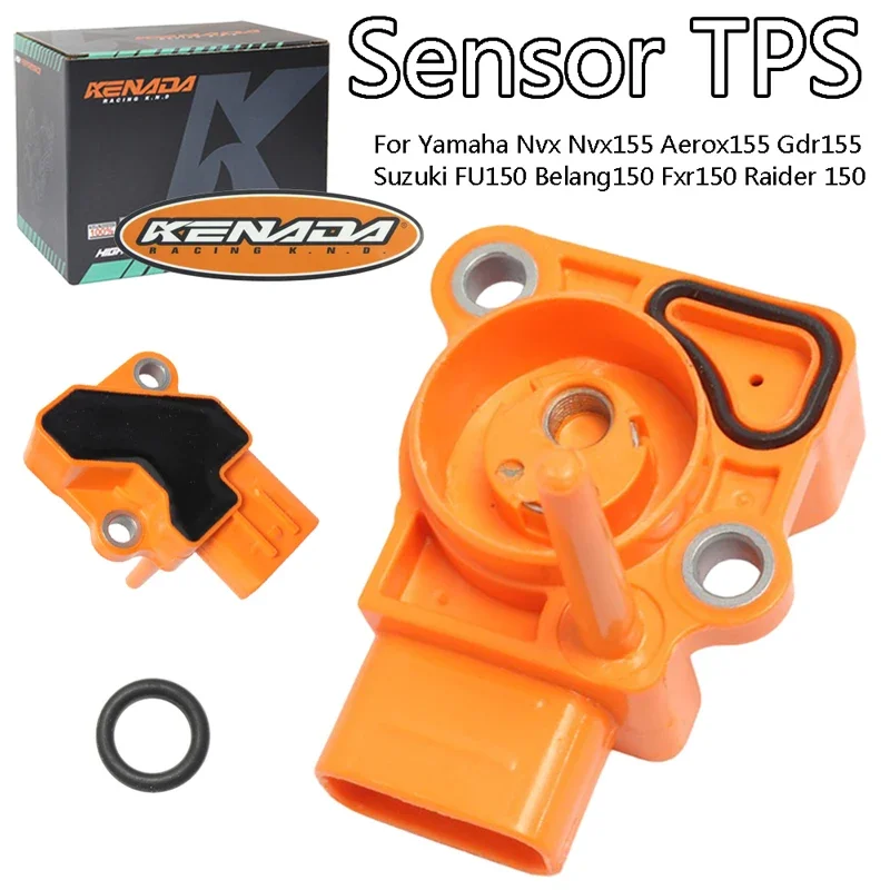 KENADA RACING 3-in-1 TPS Throttle Position Sensor For NMAX NVX Aerox/GDR155 L155 R15 V3 Vixion FU150 Raider GSX-R/S150 155/150