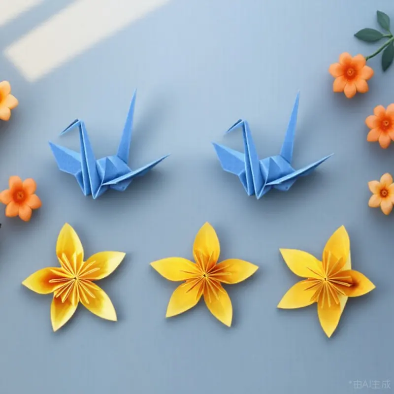 

100Pcs Origami Sheets Paper 20x20cm Strong Not Easy to Tear Double Sided Colors for Creative Folding and Gift Sharing