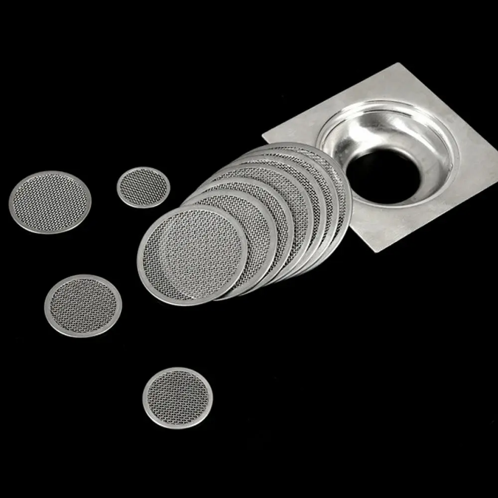 304 Stainless Steel Stainless Steel Floor Drains Circular Design Stainless-Steel Material Drain Hole Filter Small Drain Hole