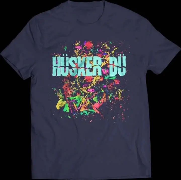 

Футболка Husker Du, подарок для фаната, Винтажная футболка в стиле панк-рок vibe TE884