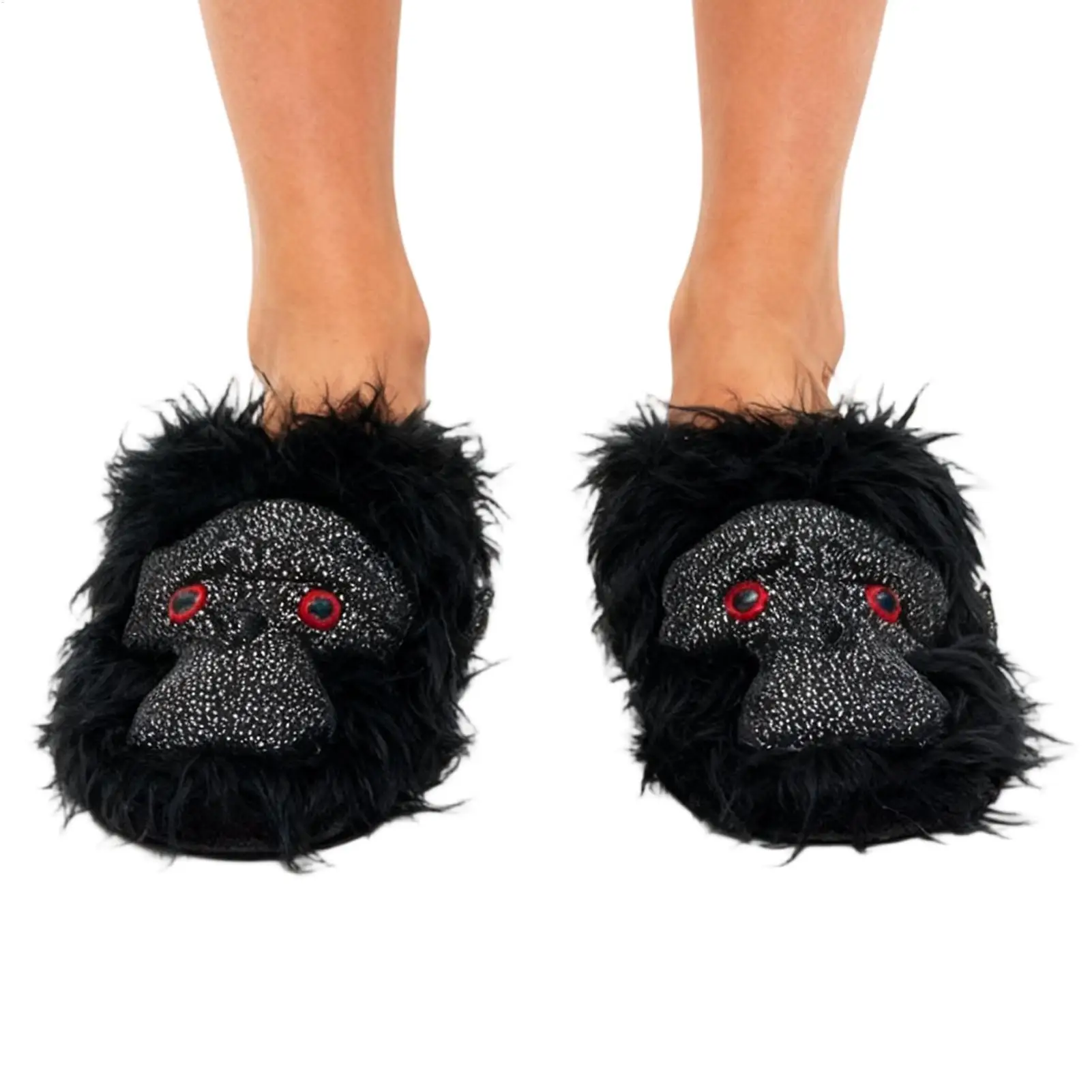 

Плюшевые тапочки, удобные плюшевые тапочки с забавными животными и пушистыми животными для женщин и мужчин, для взрослых, для дома и улицы, для спальни, дома, зимы