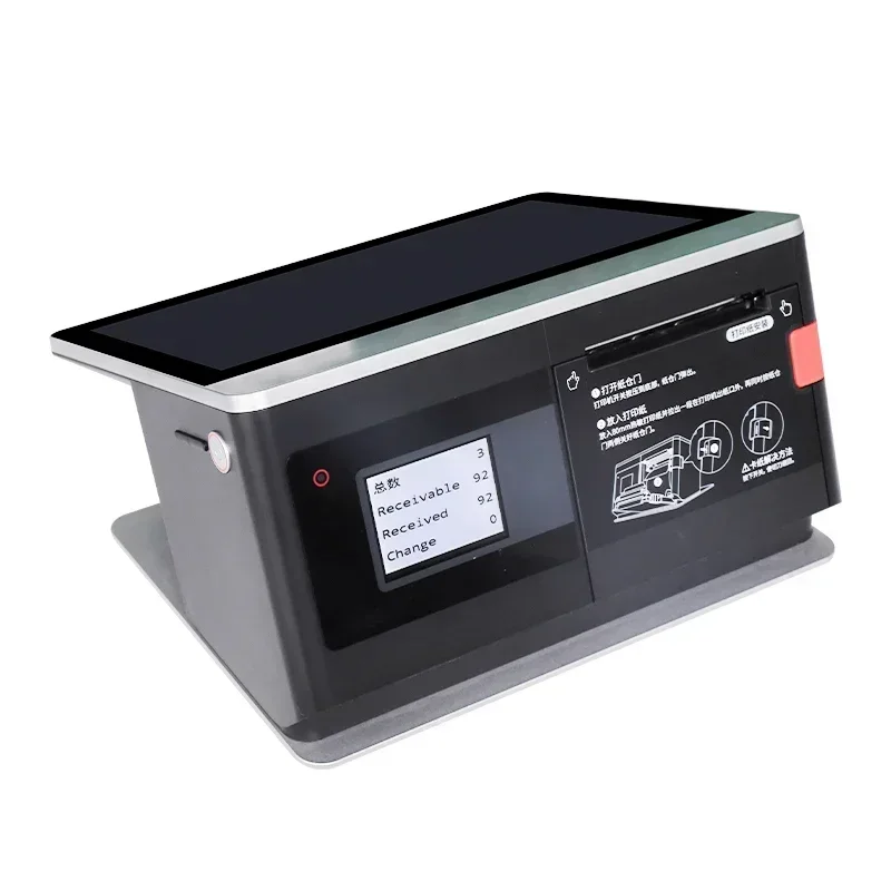 Hot Selling Android 11 System, 10.1-inch Touch Screen With Built-in Thermal Printer, Retail Store Cash Register