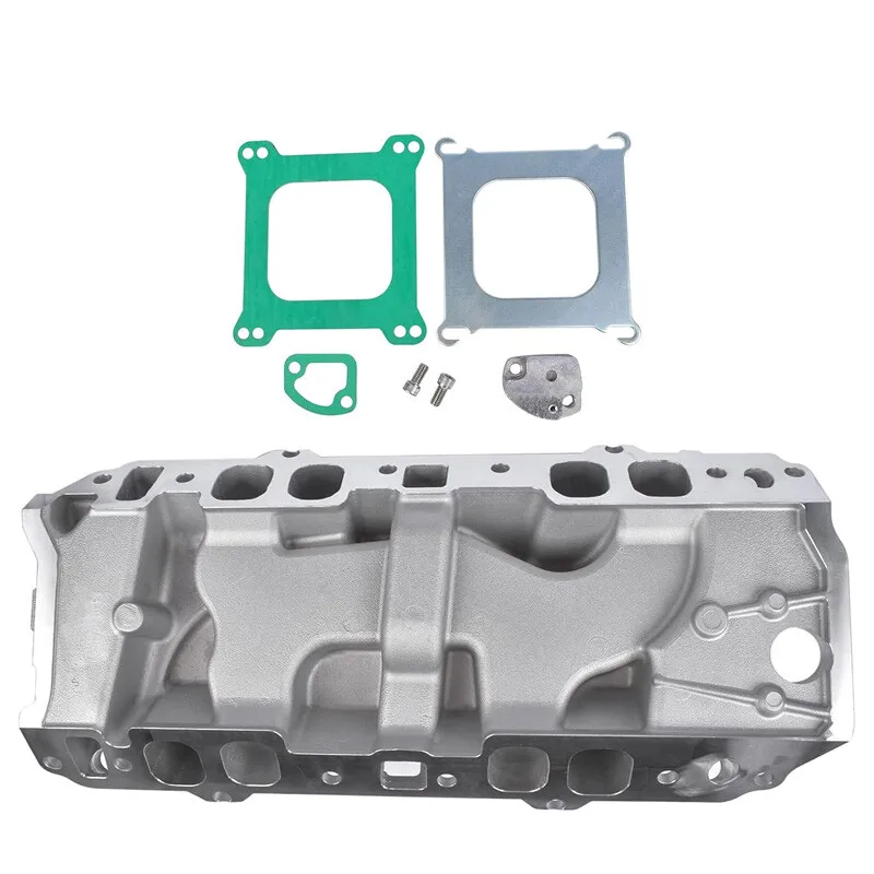 Big Block Chevy Holeshot Dual Plane Intake Manifold – Oval Port, Fits 1965–2000 Engines 6