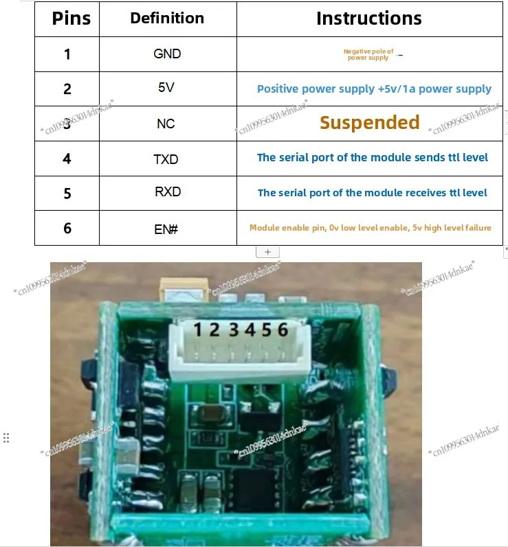 1200M Laser Ranging Module Outdoor Rangefinder 905nm Infrared High-precision Electronic Ruler