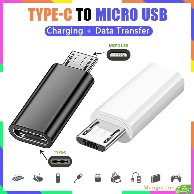 【Fast Ship】OTG Adapter Type C To Micro USB Adapter OTG Connector Charger Adapter For Charging/Data Transfer Converter