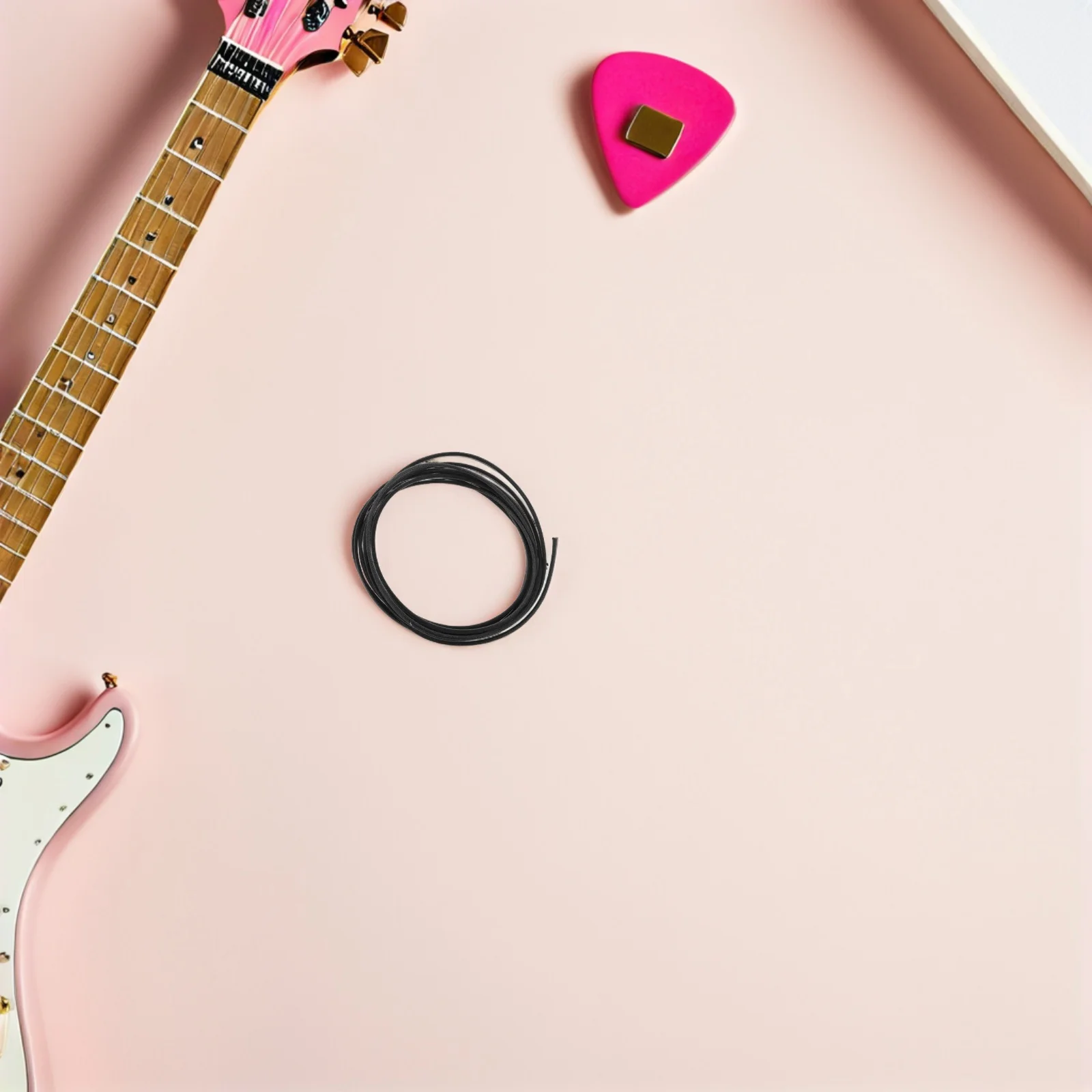 

10Ft Cloth Covered Guitar Wire Vintage Style Waxed Pushback Copper Wire for Electric Guitar Circuit Stable Sound Performance