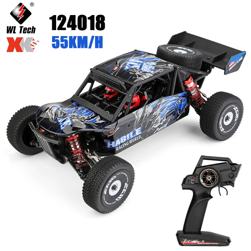 

Wltoys 1/12 124018G 4WD 55 км/ч Металлическое шасси Радиоуправляемая машина внедорожник 2,4 мА/ч гоночные модели автомобилей с дистанционным управлением детская игрушка