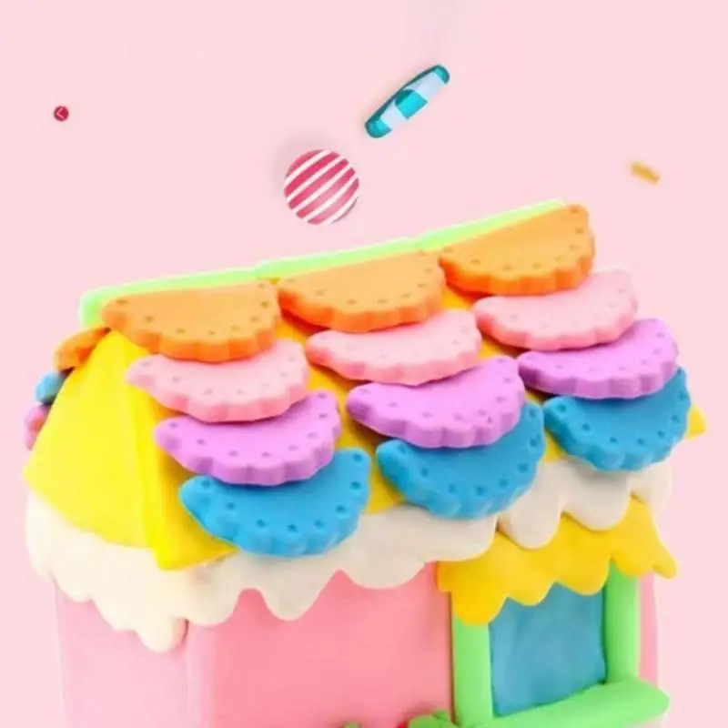 Juego de arcilla seca al aire de 12/24 colores, arcilla plástica súper ligera con herramientas de escultura, juguete educativo para niños, suministros de artesanía para niños