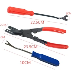Car Clip Removal Pliers Tools Auto Body Panel Door Fastener Push Pin Trim Removal Tool Kit Automotive Pry Tool Repair Set