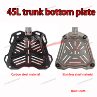 Motorcycle Universal Tail Top Box Rear Luggage Base Plate Bracket for 28L/36/45L/55L/65L/80L/100L Helmet Trunk Shelf Holder