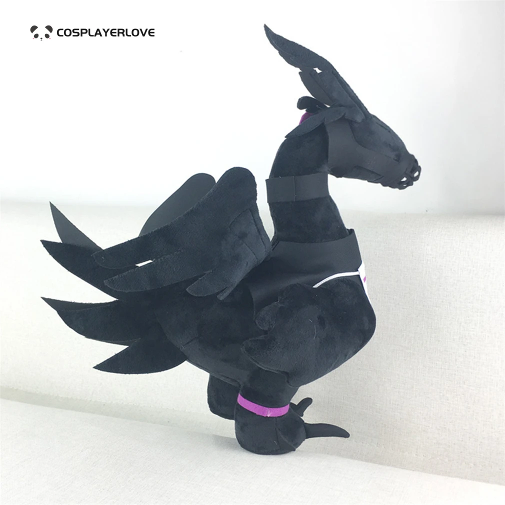 Accessoires en peluche Vtuber Selen hypothécaire suki ember Black Dragon, accessoire de Noël et du Nouvel An!