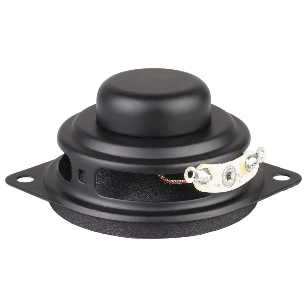 MW Audio 2 Stück 1,75" Fullrange-Lautsprecher 4 Ohm 5W, Neodym 16mm Spule Gummikante 2-Ohr Breitband 45mm – Detail 5