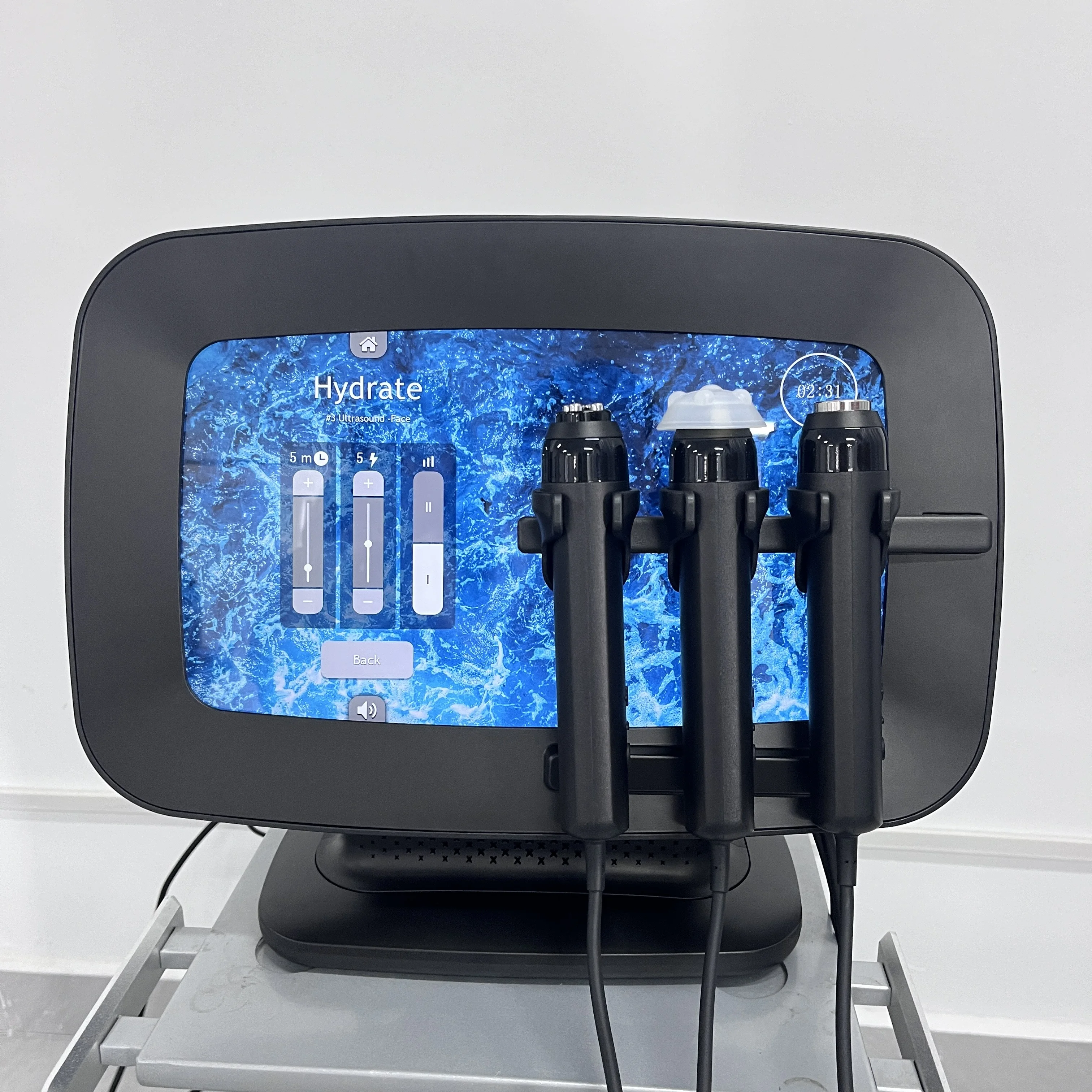 أحدث 3 في 1 0 الأكسجين بشرة الوجه العناية بالوجه مكافحة الشيخوخة ترطيب ديبل تدليك الوجه الجلد Scrubberskin تشديد التجاعيد