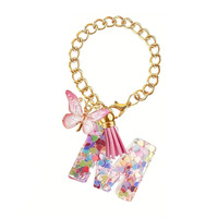 1/2 pcs Stanley Cup Chain, Mini Keychain, Accessories Women's Fashion Chain Pendant Roller Cup Charm, Unique Cup Accessories, Ba
