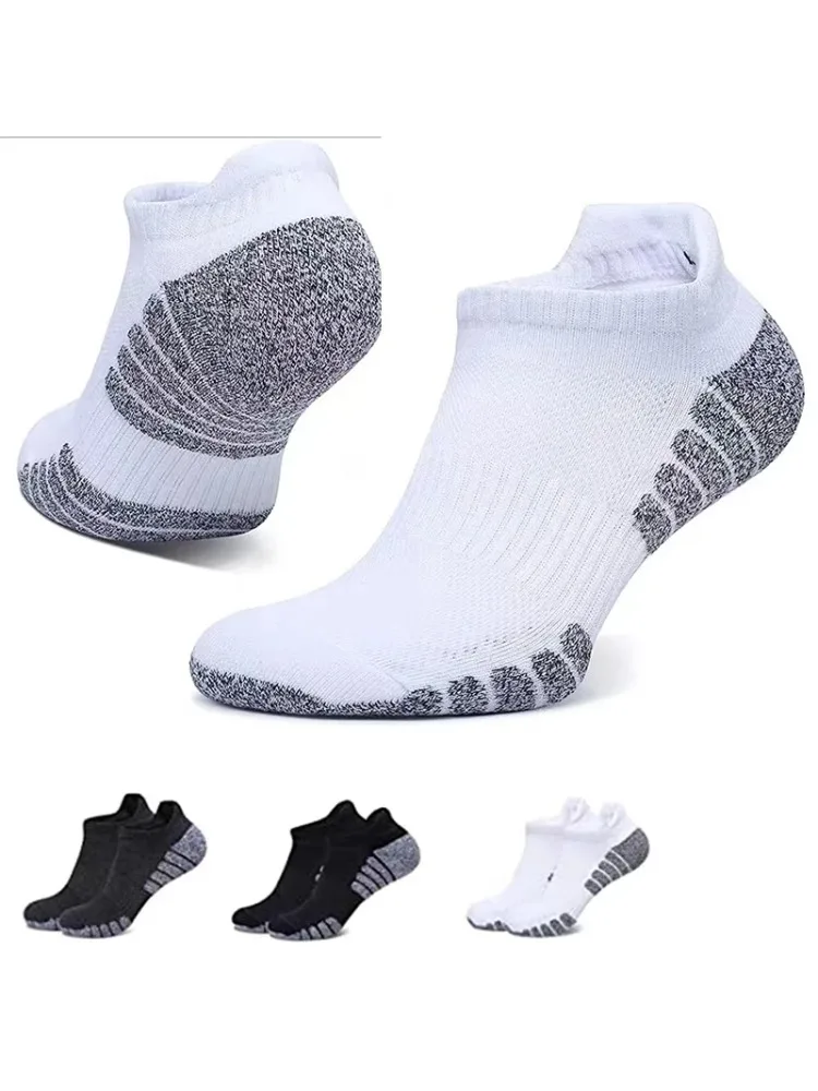 3 Paar professionelle Laufsport-Fitness-Söckchen für Herren, Handtuchsocken, Outdoor-Sport, kurze Socken, Herren- und Damensocken, GESCHENK