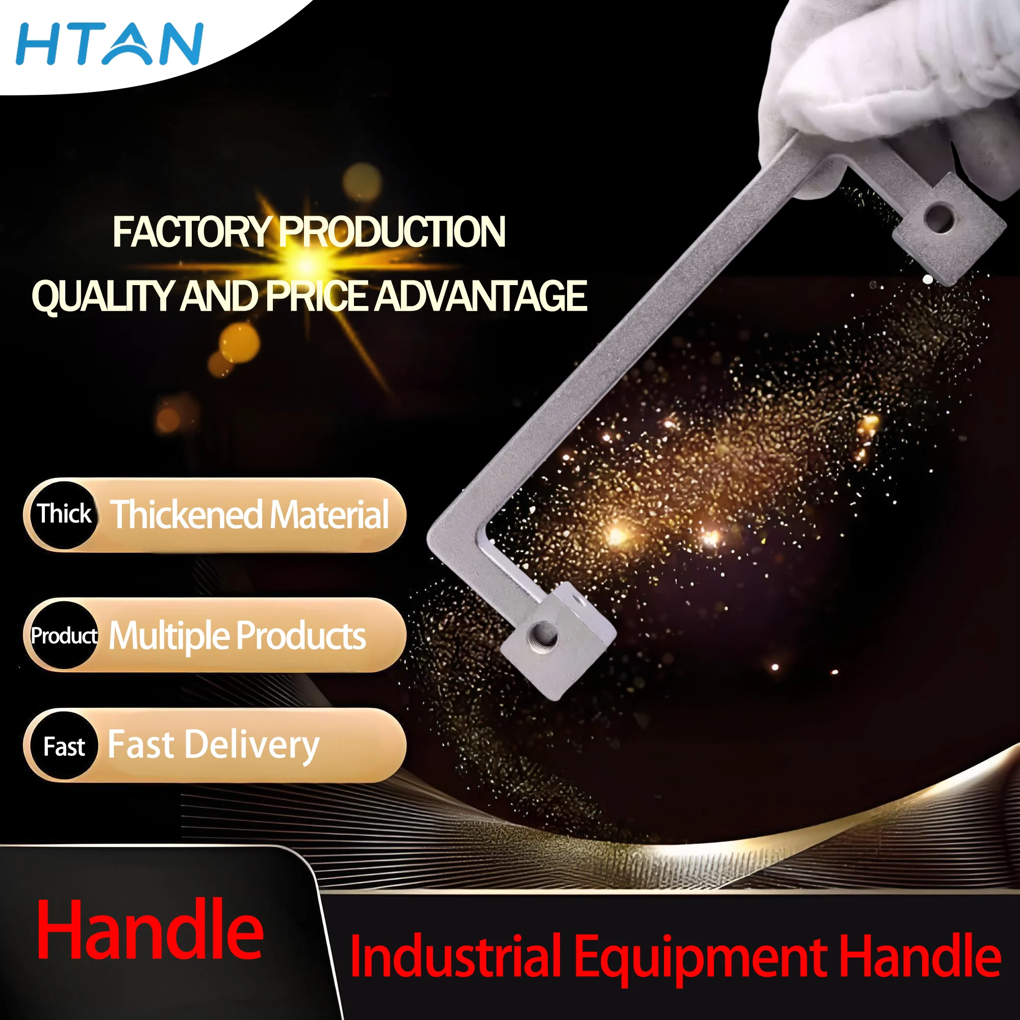 

Square Foldable Zinc Alloy Handle Rotatable 90 Degrees for Industrial Electrical Machinery Equipment Distribution Box