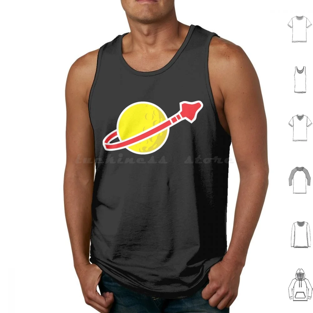 Classic Space Tank Tops Vest Sleeveless Spaceman Classic Funny Space Spaceship Kenny Benny Lenny Jenny Movie The Movie Toy