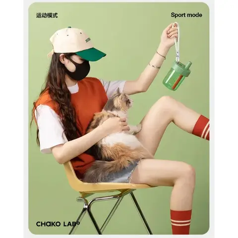 चाकोलैब बोबो साथ में स्ट्रॉ कप महिलाओं के लिए गर्मियों में उच्च मूल्य वाला पोर्टेबल बड़ी क्षमता वाला बड़ा पेट वाला पानी का कप बोबो कप प्यारा उपहार 6 best sales बोबो कप - №1