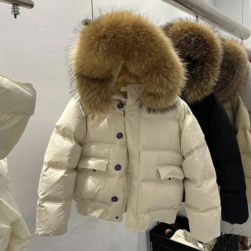 -30 ℃   子供の毛皮の襟ダウンジャケット冬服厚く暖かい西洋スタイル男の子女の子カジュアルコットンジャケット Top6-14Year
