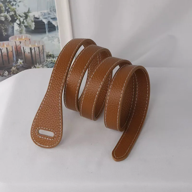 Vrouwen Echt Lederen Riemen Vintage Onregelmatige Taille Riem Voor Jurken Stropdas Tailleband Riem