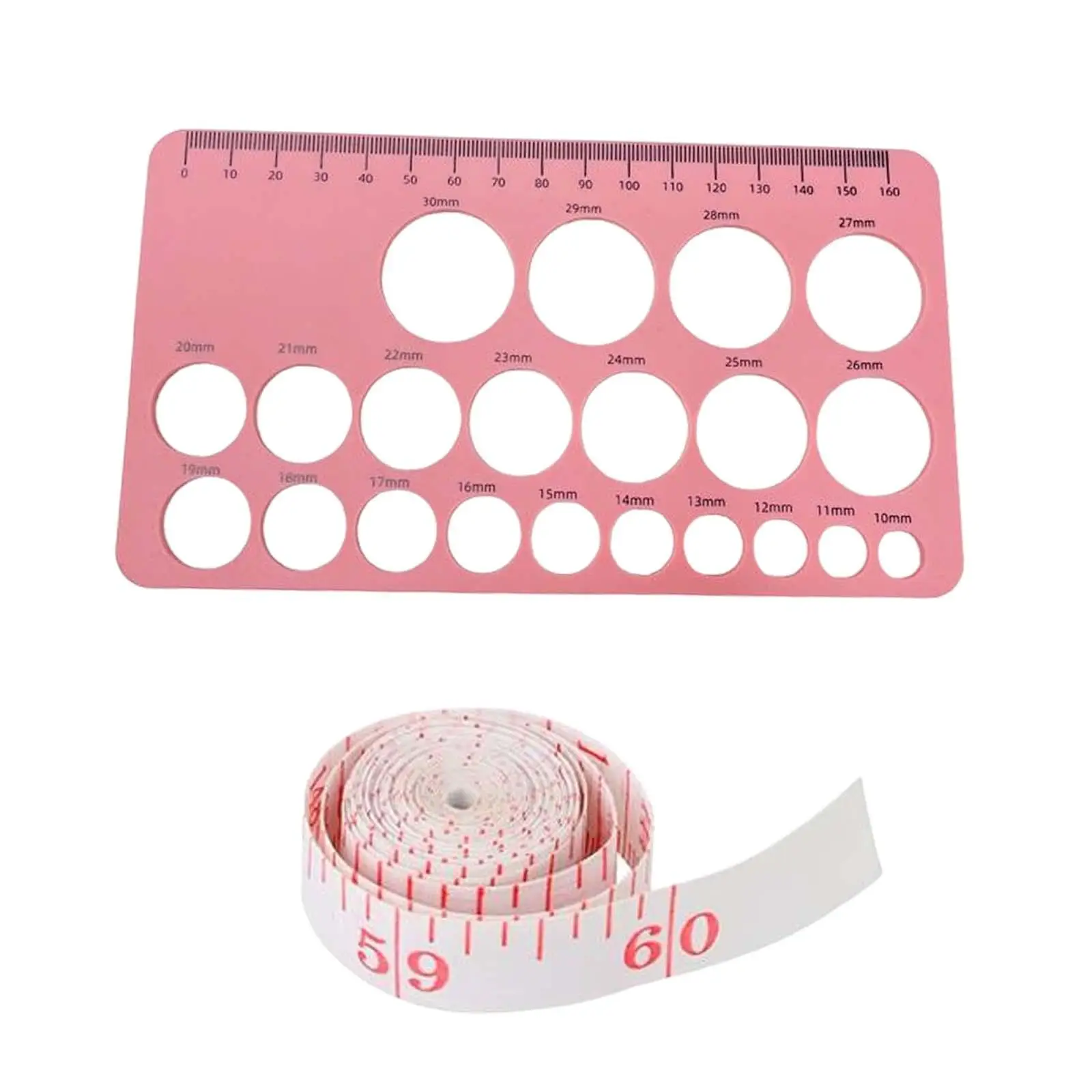 Silicone Nipple Ruler Accessory Portable Reusable Washable Soft Flange Size Measurement for