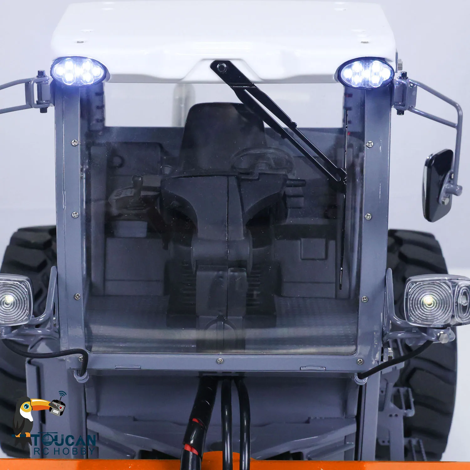 LESU 1/14 RC Hydraulic Road Roller Aoue-H13i Metal Electric Engineering Vehicles Light Sound Painted Assembled Model Toy TH22705