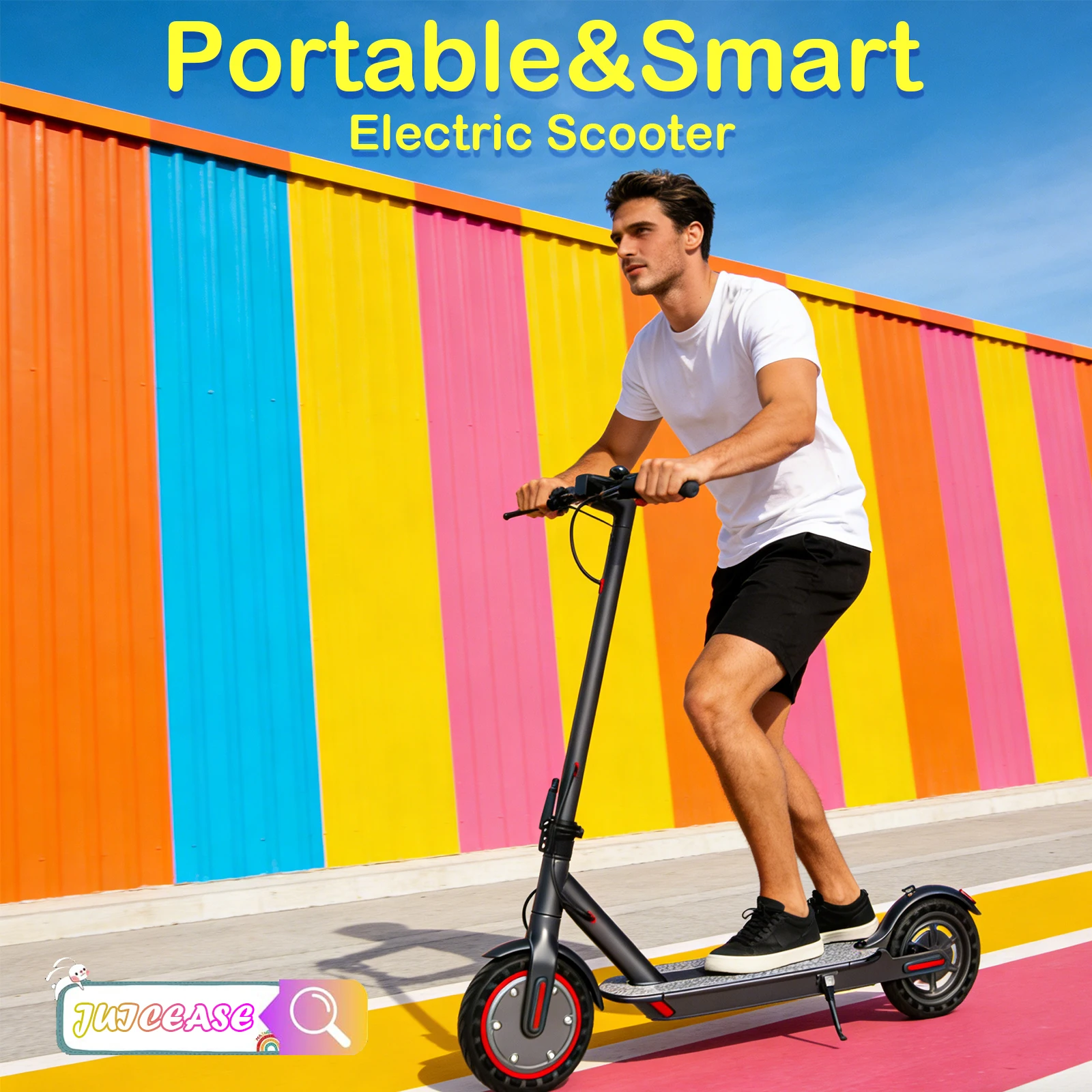 Neuer 2026 JUICEASE E1 Elektroroller 25KM Super-Reichweite Smart Scooter Elektrisch 36V7.8AH Kapazität Hocheffizienter Motor – Detail 8