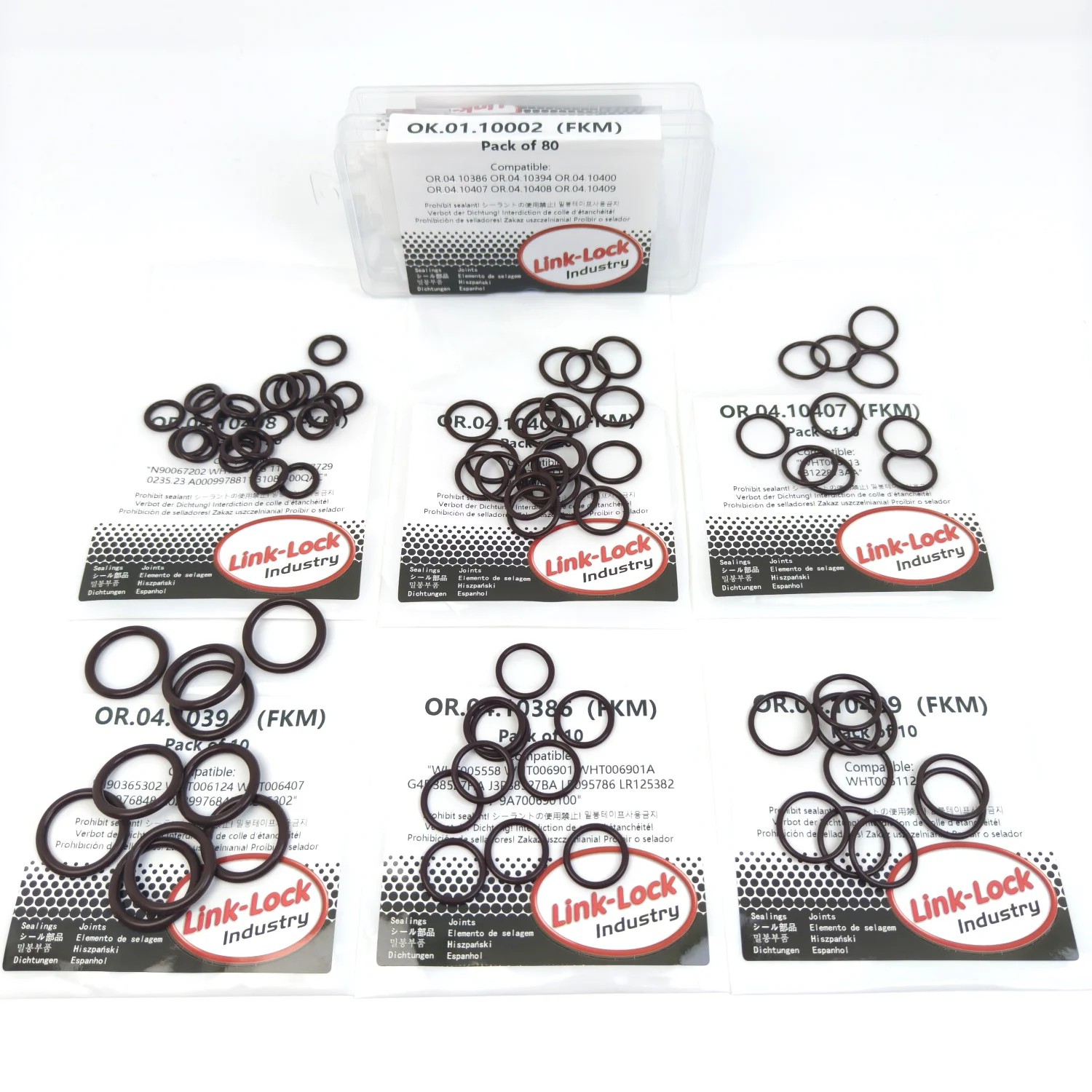 80PCS Fkm Viton OK.…