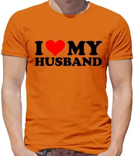 I Love My Husband - Herren - Hubbie Mann Valentins Lustig Love