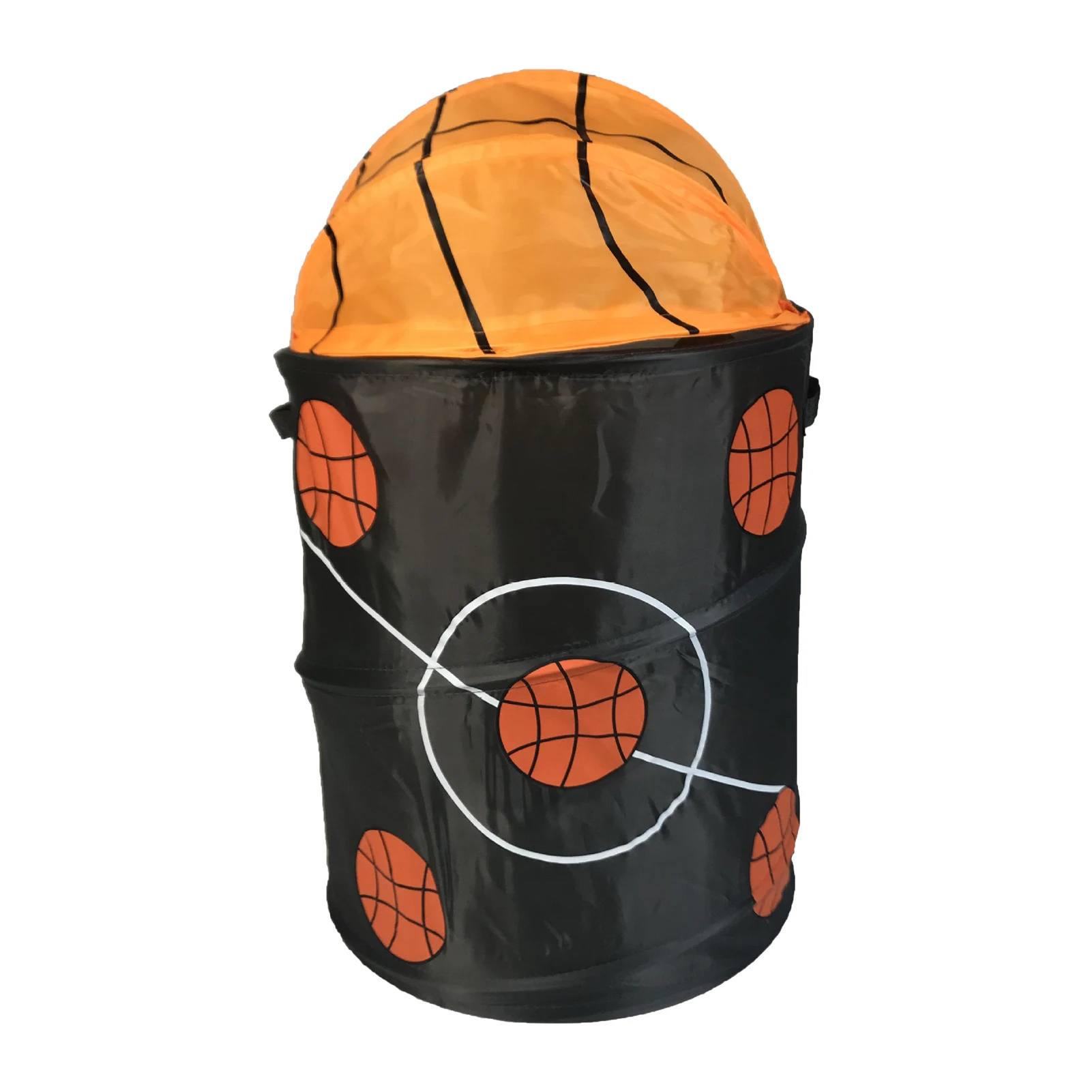 Foldable Laundry Basket for Dirty Clothes Soccer Balls Sport Football Pattern Waterproof Storage Hamper Kids Baby Home Organizer