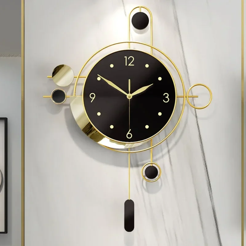 

Scandi Luxury Wall Clock Concrete Resin Frame Silent Movement Minimalist Contemporary Art for Living Room Nordic Home Decor