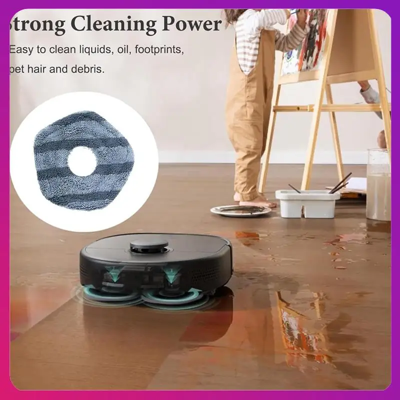 

ABKL-For Eufy X10 Pro Omni Robot Vacuum Cleaner Main Side Brush Mop Cloth Hepa Filter Dust Bag Accessories