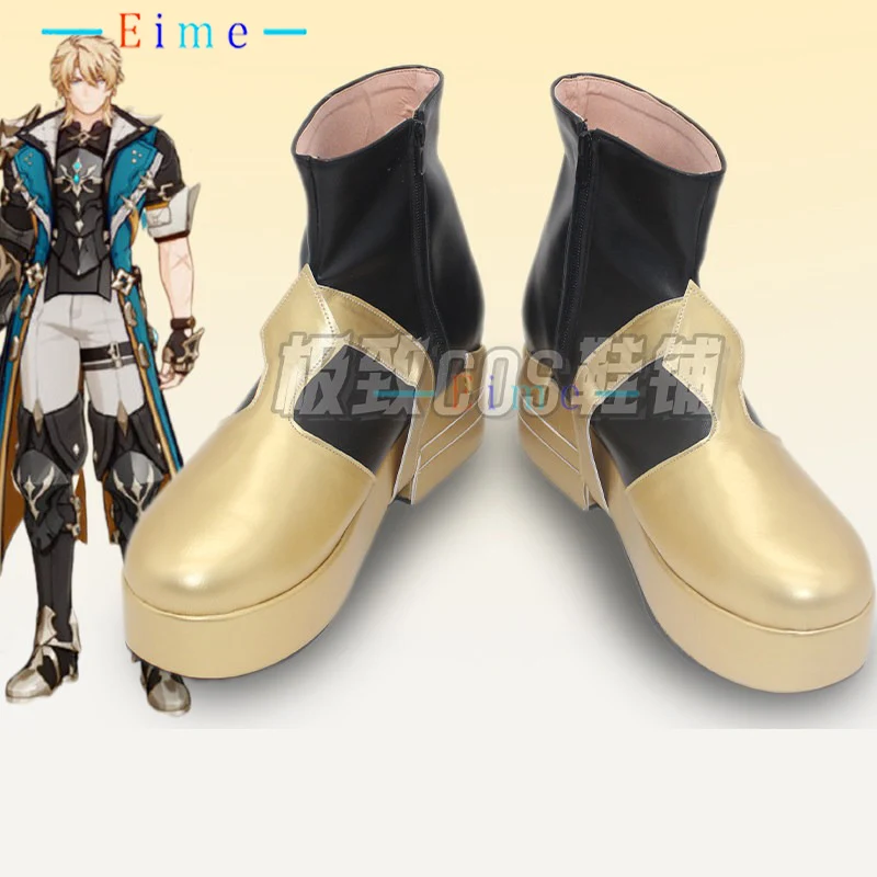 genshin-impact-varka-cosplay-shoes-anime-accessories-big-size-pu-leather-shoes-cosplay-props-halloween-boots-custom-made