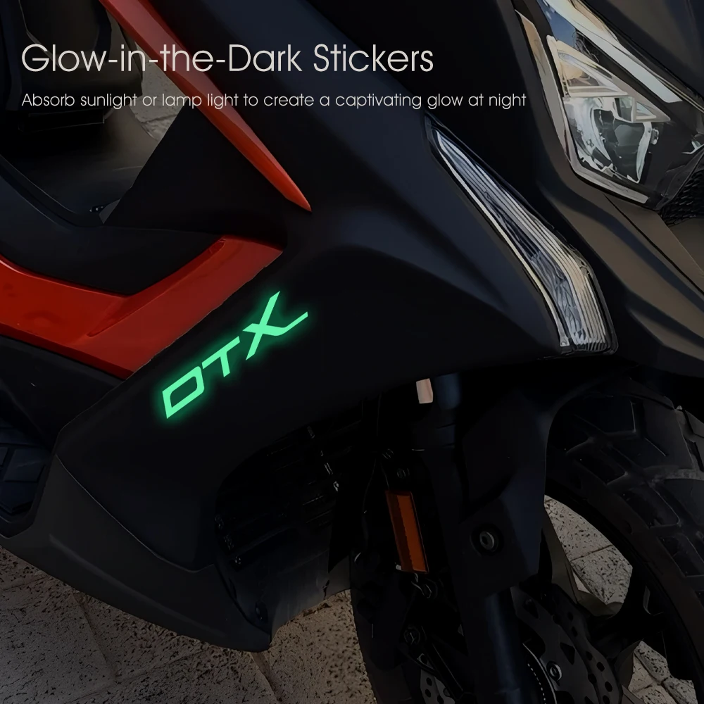 Motorcycle Glow Stickers Waterproof Decal Kymco DTX 360 Sticker DTX360 DTX350 DTX125 DTX 125 350 Accessories