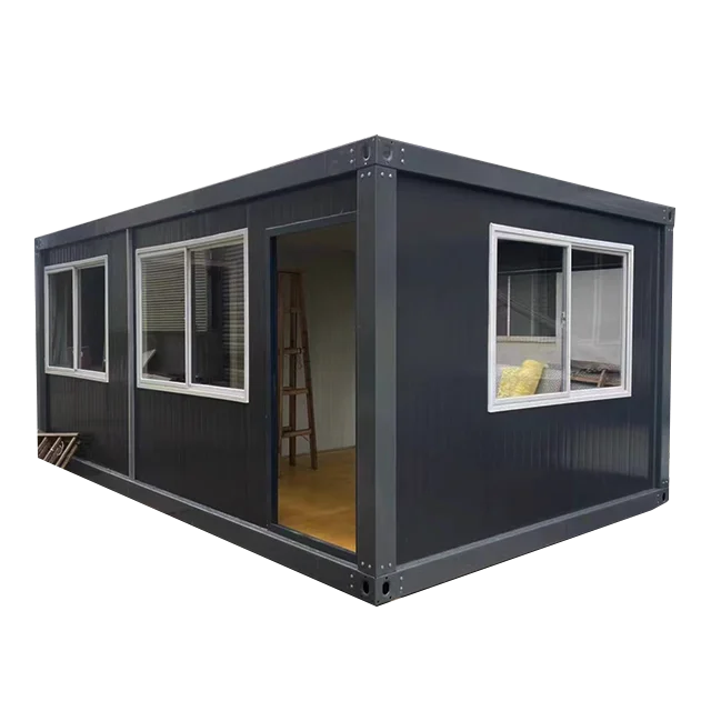 

New Design Prefab House 20 Foot Two Story Knockdown Sandwich Panel Prefabricated Foldable Container Home