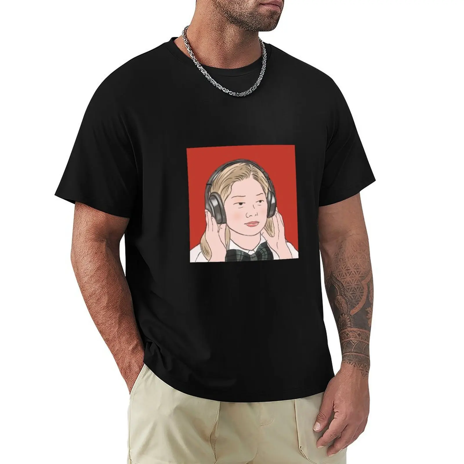 Disappointed Dubu T-Shirt Utility Casual Work T-Shirt
