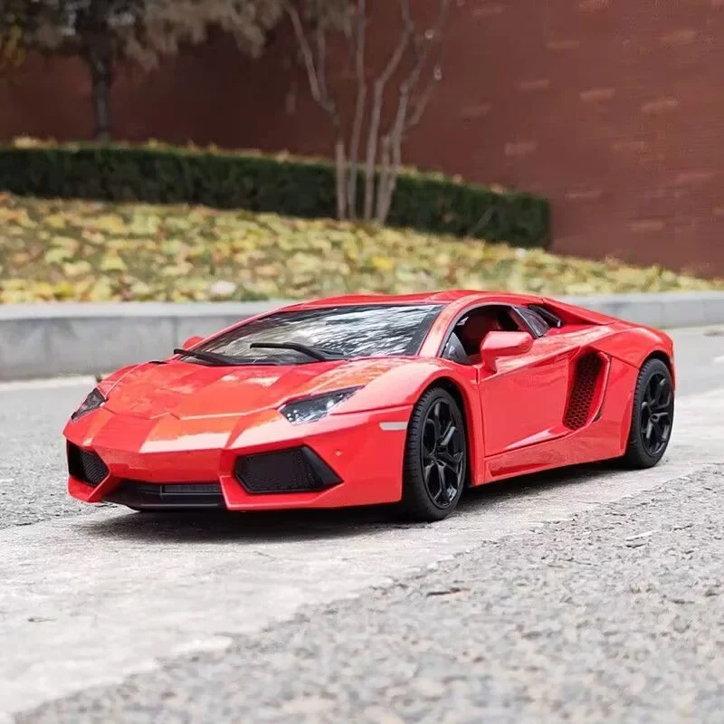 1:18 Aventador LP740 lega modello di auto sportiva pressofuso metallo auto da corsa veicoli modello alta collezione di simulazione regalo giocattolo per bambini