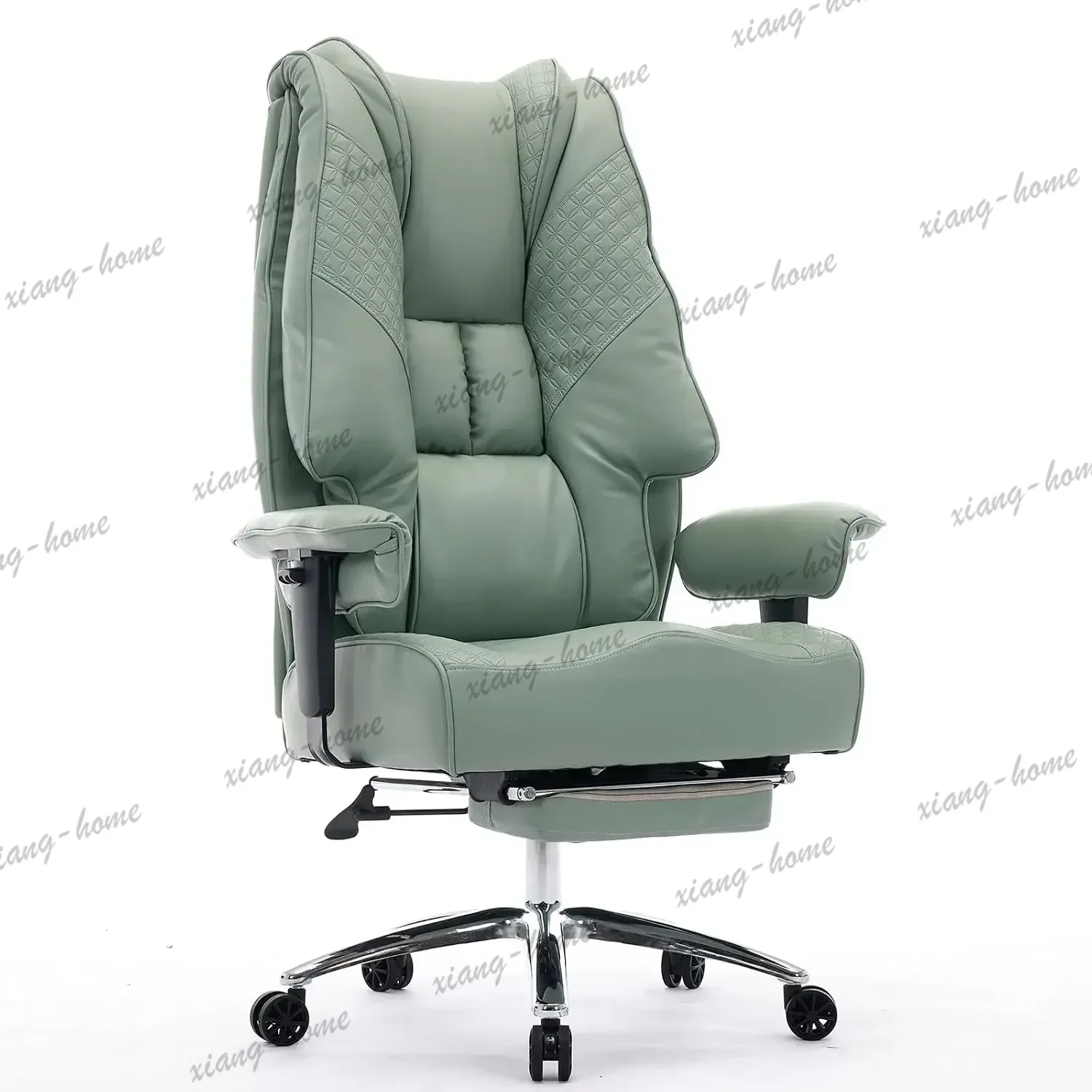 lsContemporary Classic Adjustable Office Chair Reliable Sleek Swivel Reclining Office Chair Chaise Bureau Executive Furniture