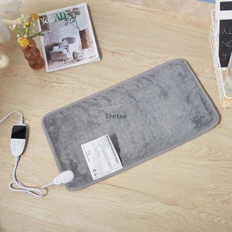 SRETNO Electric Heating Pad Household Hot Compress Physiotherapy Heating Pad Small Electric Blanket Shoulder/Neck Heating Pad