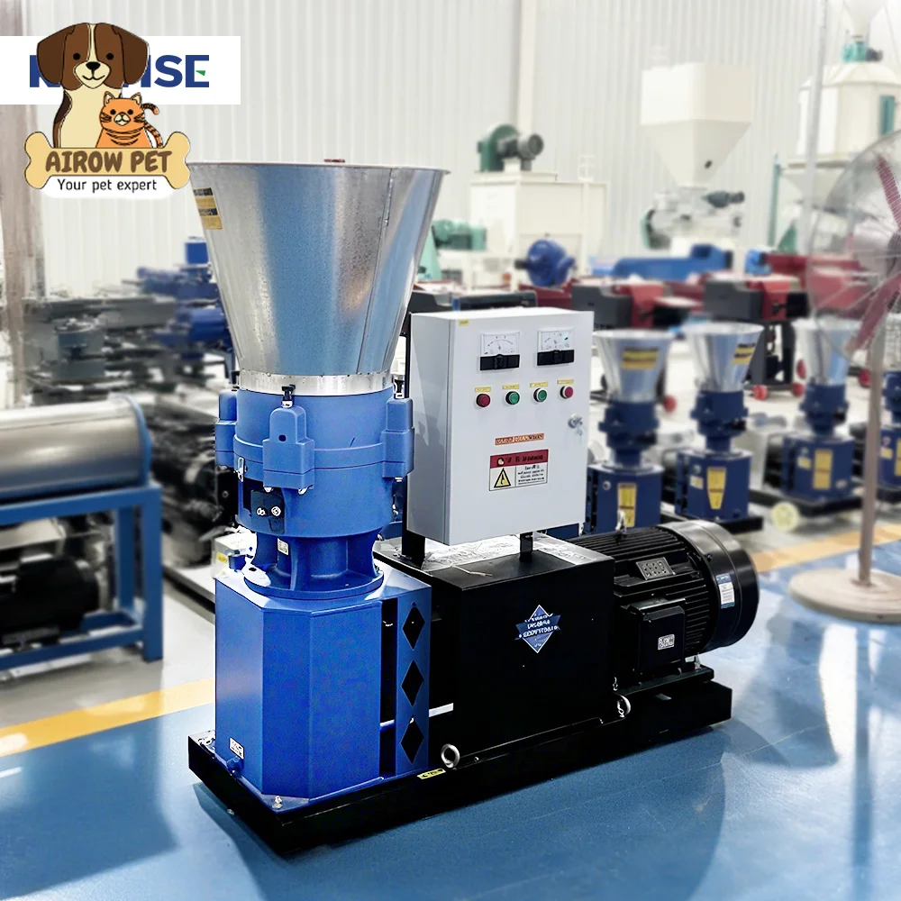AIROW High Productivity Feed Processors Machines for Industrial Use Livestock Feed Pelletizer