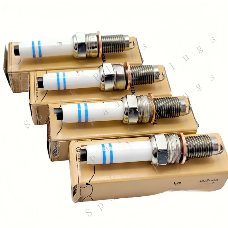 Z+ 4x Original Spark Plugs Set 04E905612C For Audi A1 A3 A4 Q2 VW Golf Passat Polo