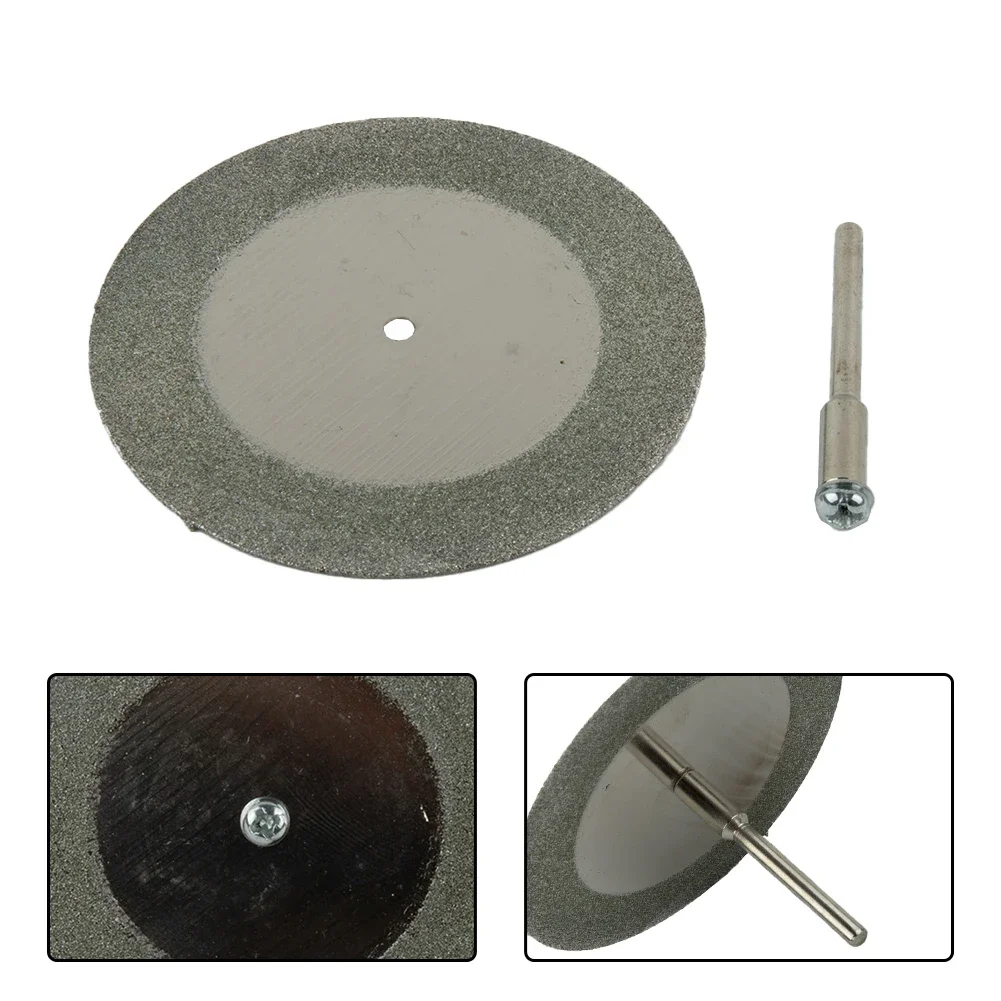 1pcs 40/50/60mm Diamond Grinding Wheel  Wood Cutting Disc Dry Wet Amphibious Rotary Tool Accessories For Cutting Metal Gem