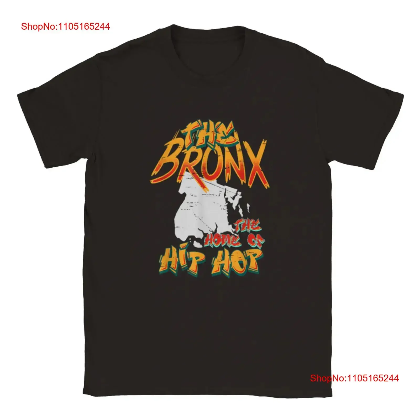 

The Bronx Home of Hip Hop Crewneck T shirt vintage Washed Top For Everyday Wear Stylish Comfortable Unisex fashion homme