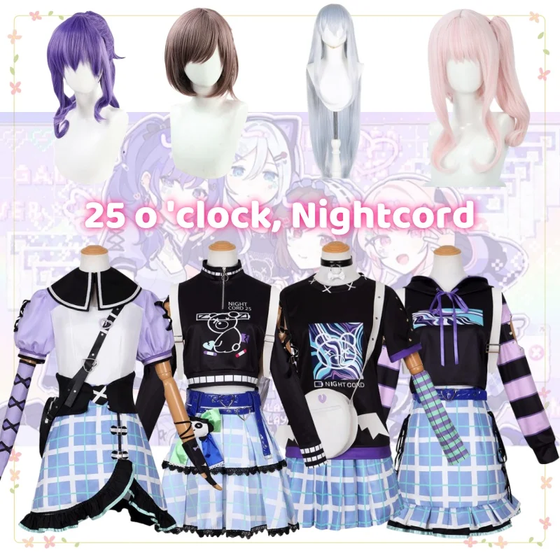

Проект секай красочный сценический Косплей Yoisaki Kanade Asahina Mafuyu Shinonome Ena Akiyama Mizuki Косплей сценический костюм