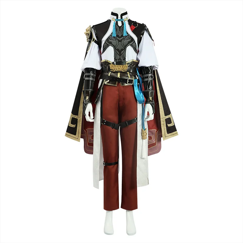 COS-HoHo Honkai: Star Rail Jing Yuan Game Suit Gorgeous Handsome Ancient Cosplay Costume Halloween Party Role Play Outfit