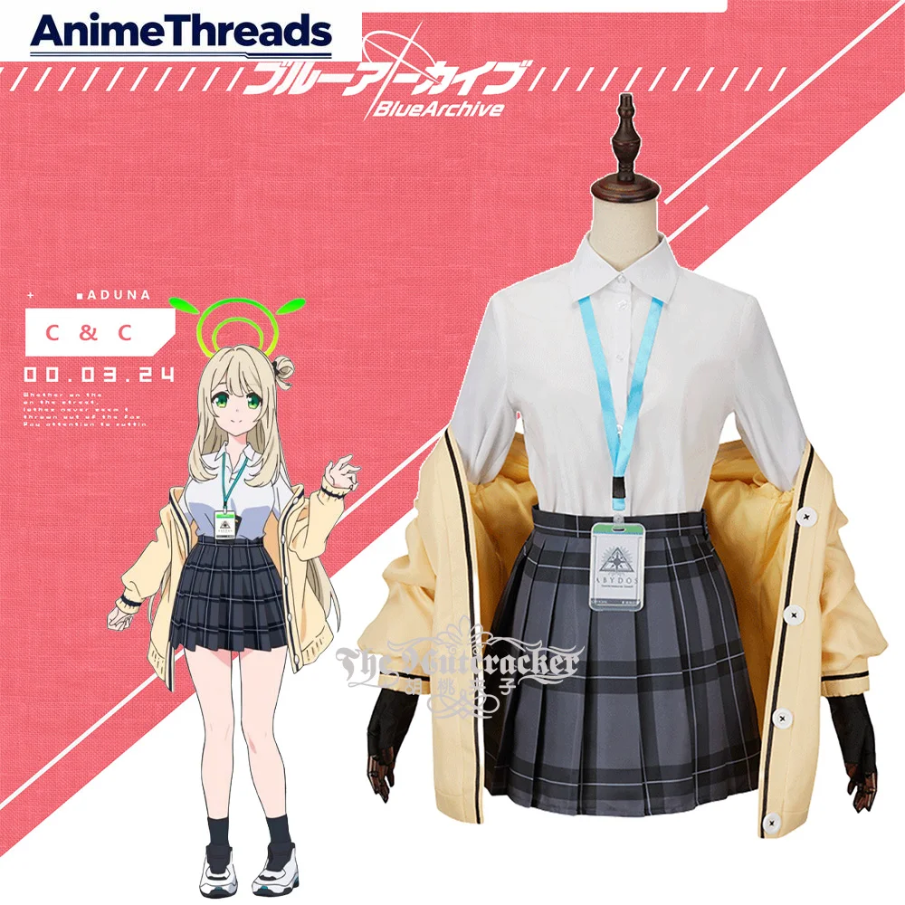 

Blue Archive Izayoi Nonomi Cosplay Costume Cos Game Anime Party Uniform Hallowen Play Role Clothes Clothing