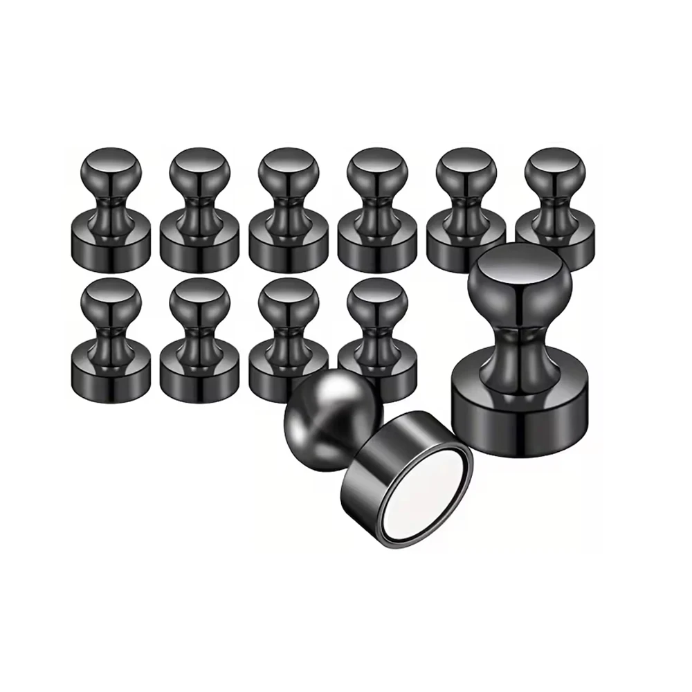 10개입 자석 핀 네오디뮴 금속 강력 자석 사무실 교육용 화이트보드 냉장고 자석 못