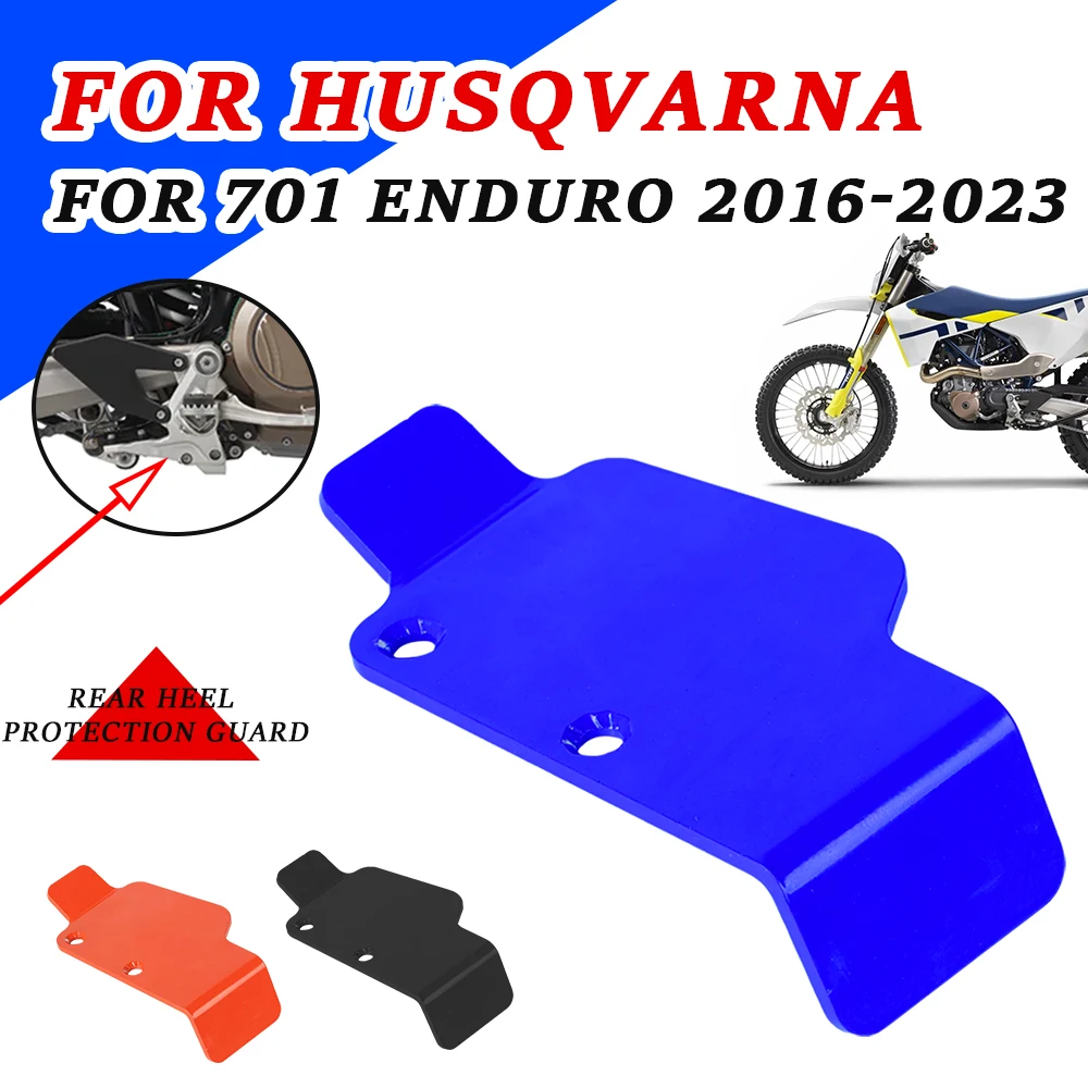 For 701 Enduro Rear Heel Protection Guard Brake Master Cylinder Cover For Husqvarna 701Enduro Enduro701 Motorcycle Accessories